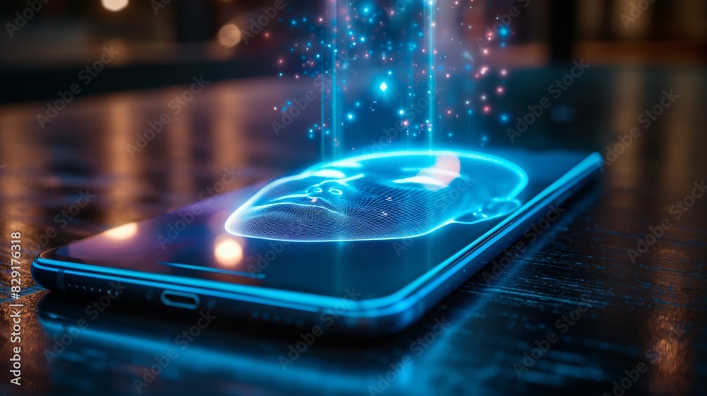 Phone calls of the future: virtual chat with holograms and 3D faces Phone calls of the future: virtual chat with holograms and 3D faces