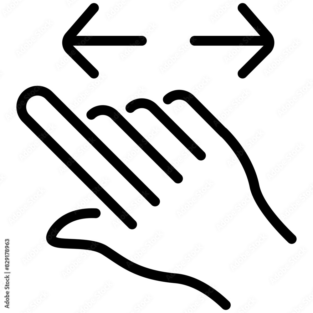 slide line icon slide line icon