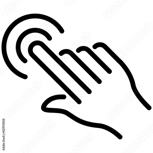 flick line icon