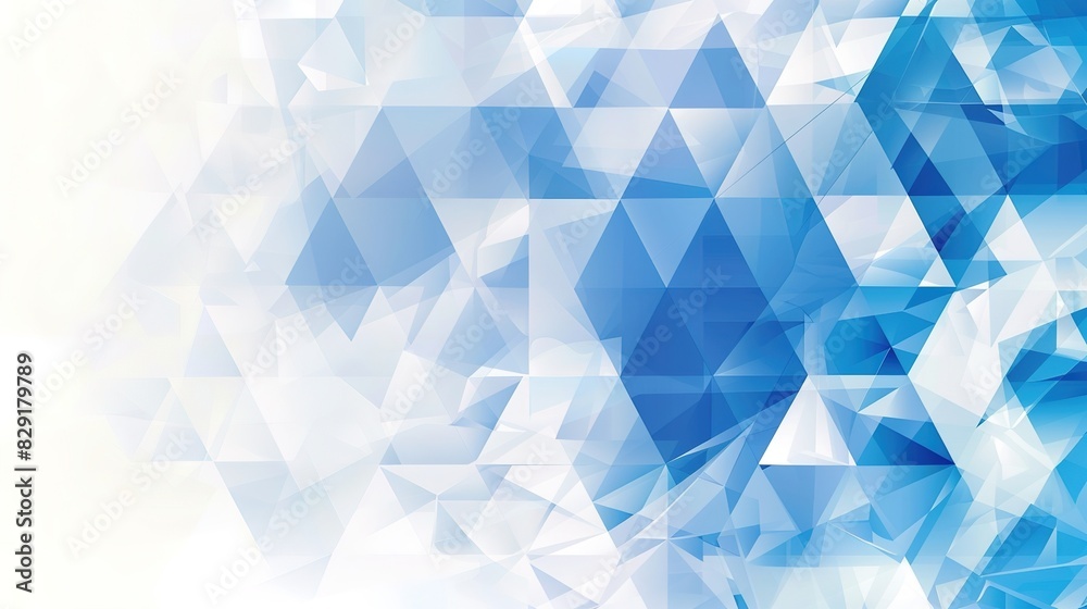 Blue Geometric Vector Background for Presentation Design with White Background, Clean and Modern Minimalist Style Blue Geometric Vector Background for Presentation Design with White Background, Clean and Modern Minimalist Style