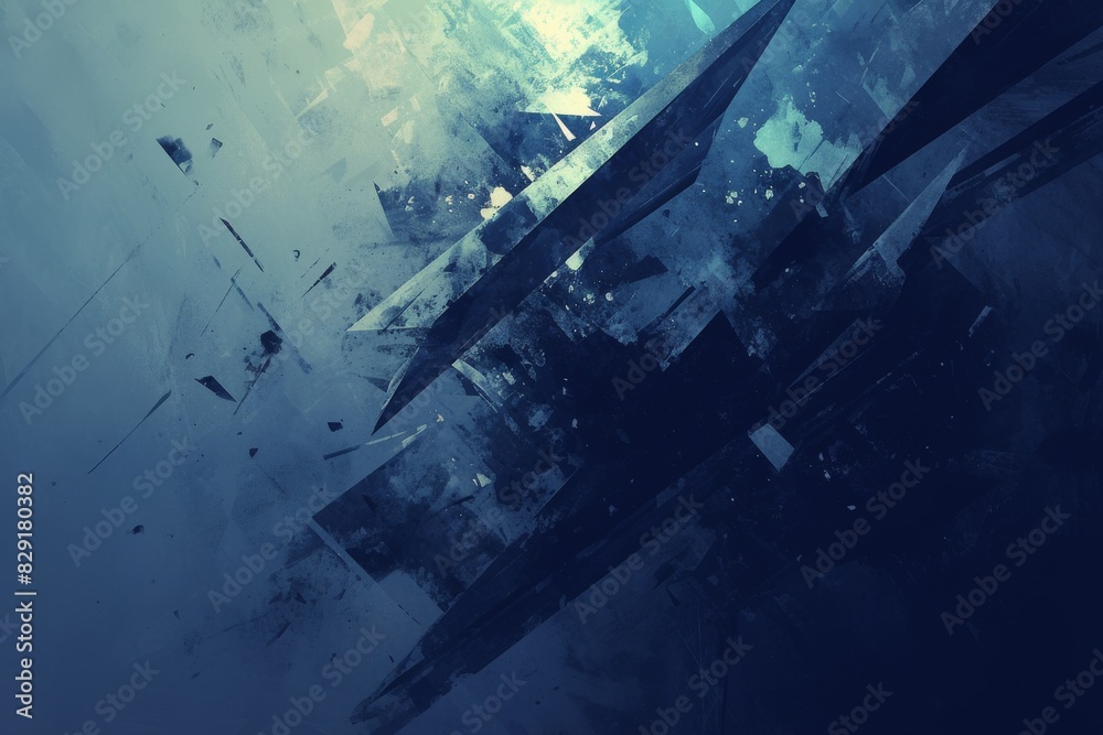 Naklejka premium Abstract background for your dark artistic design
