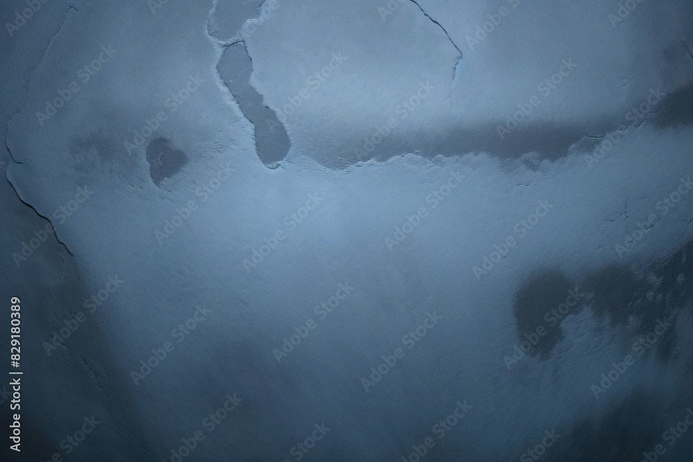 Blue rough concrete old wall texture. Wall and floor with texture dark ...
