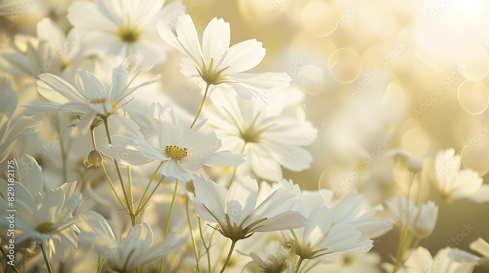 White flower background. White flower background.