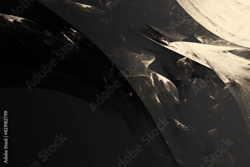 Abstract dark evolutions for artistic expressions and creations photo