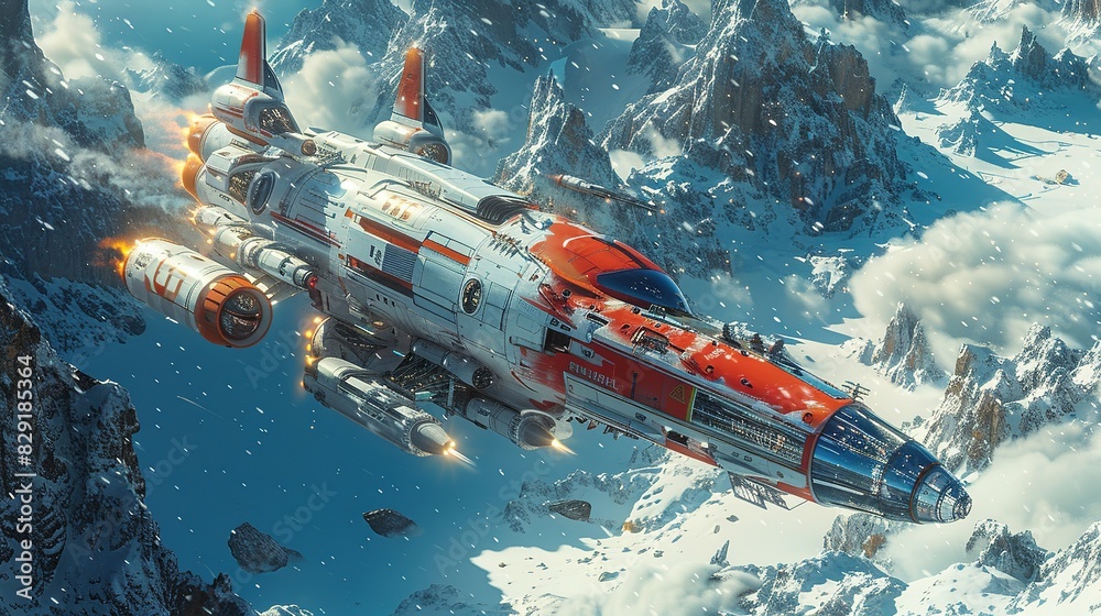 Nebula Narratives: AI-Rendered Scenes Capturing the Essence of Science Fiction in Space Nebula Narratives: AI-Rendered Scenes Capturing the Essence of Science Fiction in Space