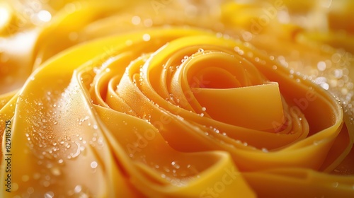 fettuccine pasta closeup on a full background 