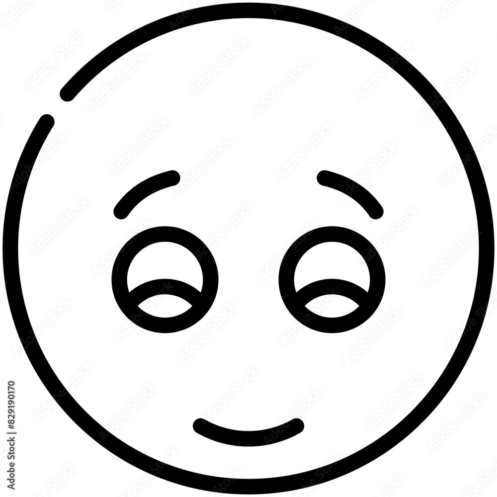 eyes down line icon eyes down line icon