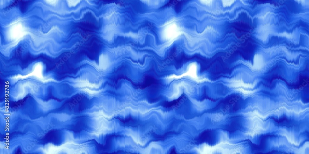 Water blur degrade alcohol ink border background. Seamless liquid flow stripe effect. Distorted tie dye wash variegated fluid blend. Repeat ombre pattern for sea, ocean, nautical maritime backdrop Water blur degrade alcohol ink border background. Seamless liquid flow stripe effect. Distorted tie dye wash variegated fluid blend. Repeat ombre pattern for sea, ocean, nautical maritime backdrop