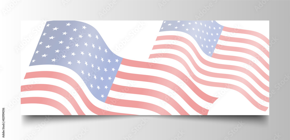 Obraz premium 4th of July USA independence day