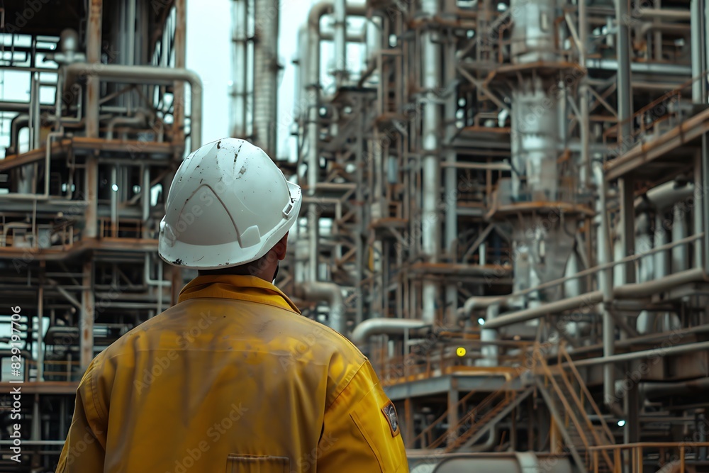 Fototapeta premium The Role of Engineers in Maintaining Industrial Safety Standards