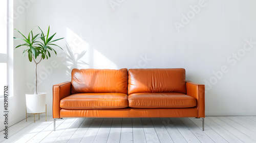 white wall interior living room.