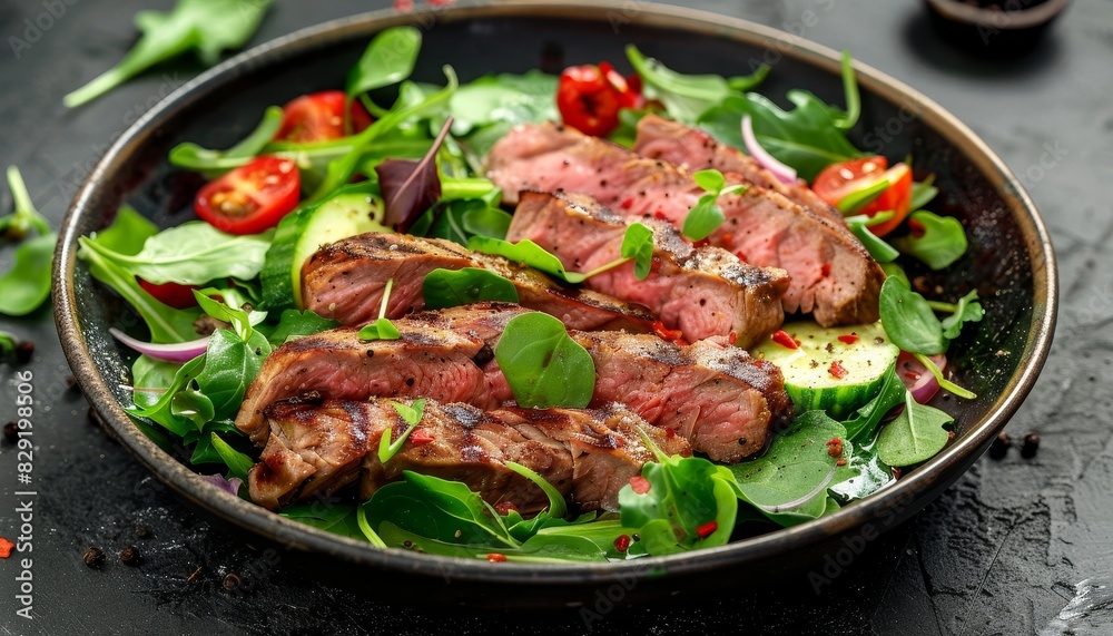 Salad including meat Salad including meat