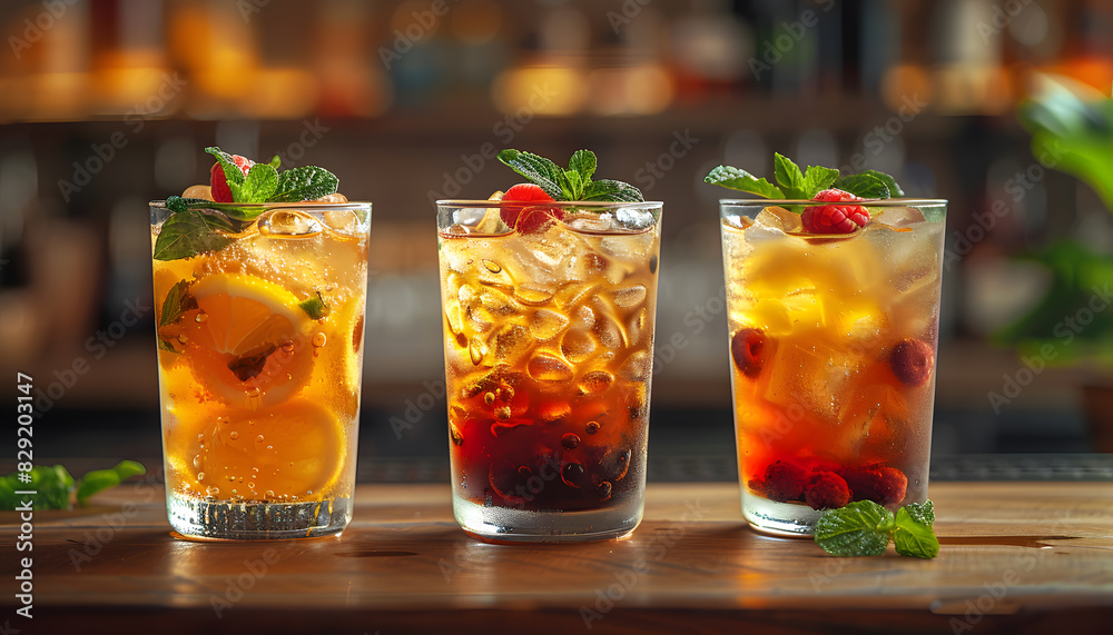 Fototapeta premium Drink background