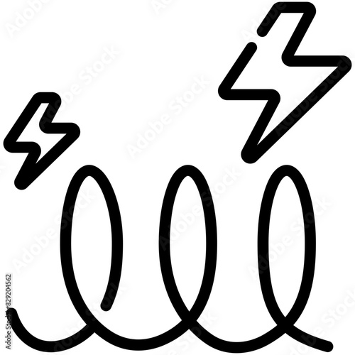 coil line icon