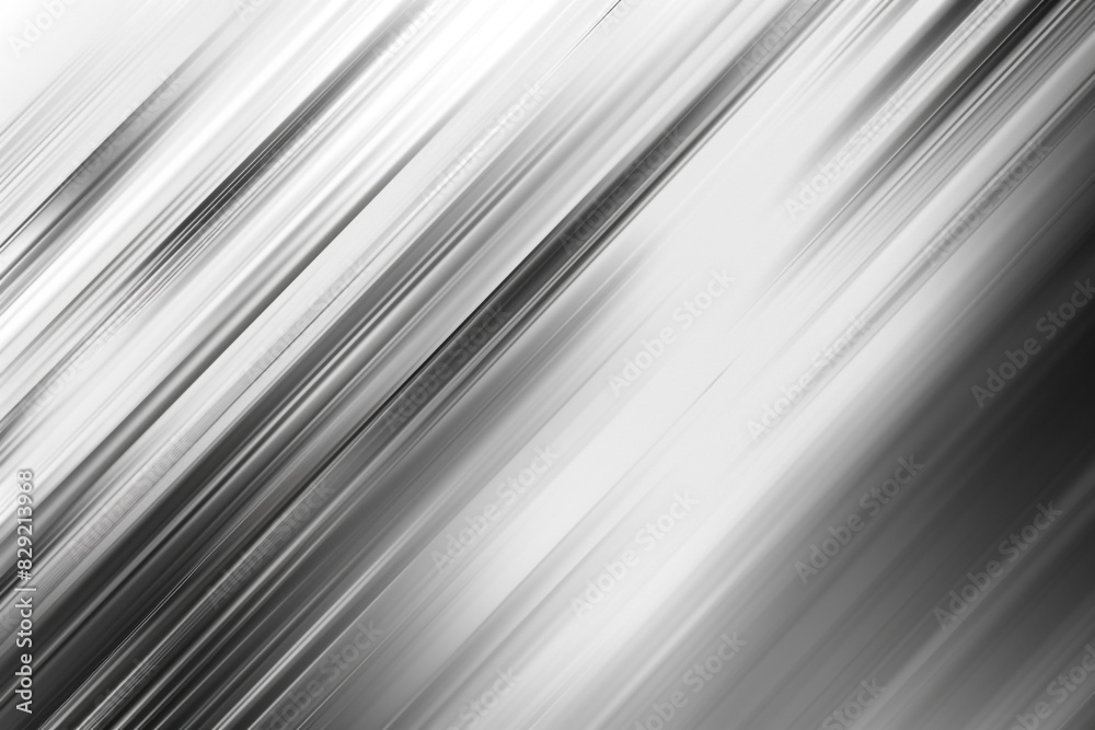 Fototapeta premium Minimalist design in gray and silver, with an abstract blur perfect for modern, sleek artistic expressions.