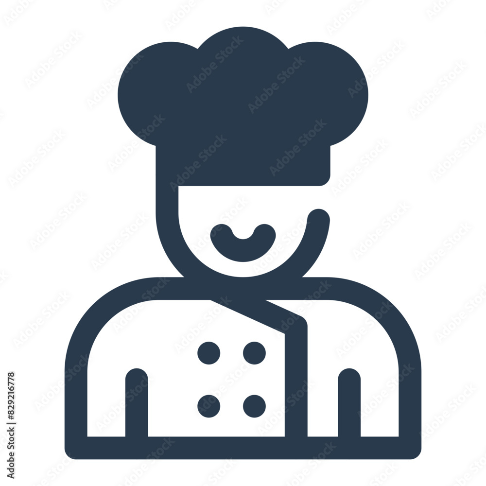 French Culinary Chef in a Parisian Kitchen French Culinary Chef in a Parisian Kitchen
