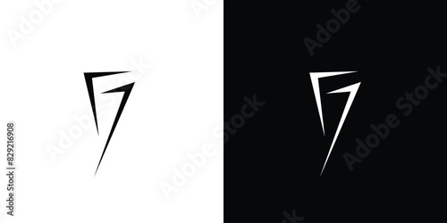 Modern and sophisticated G logo design.