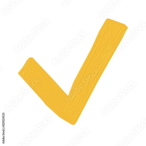 check mark isolated on white