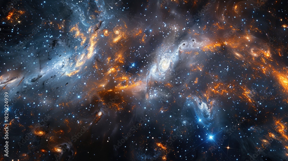 Fototapeta premium Majestic Galaxy