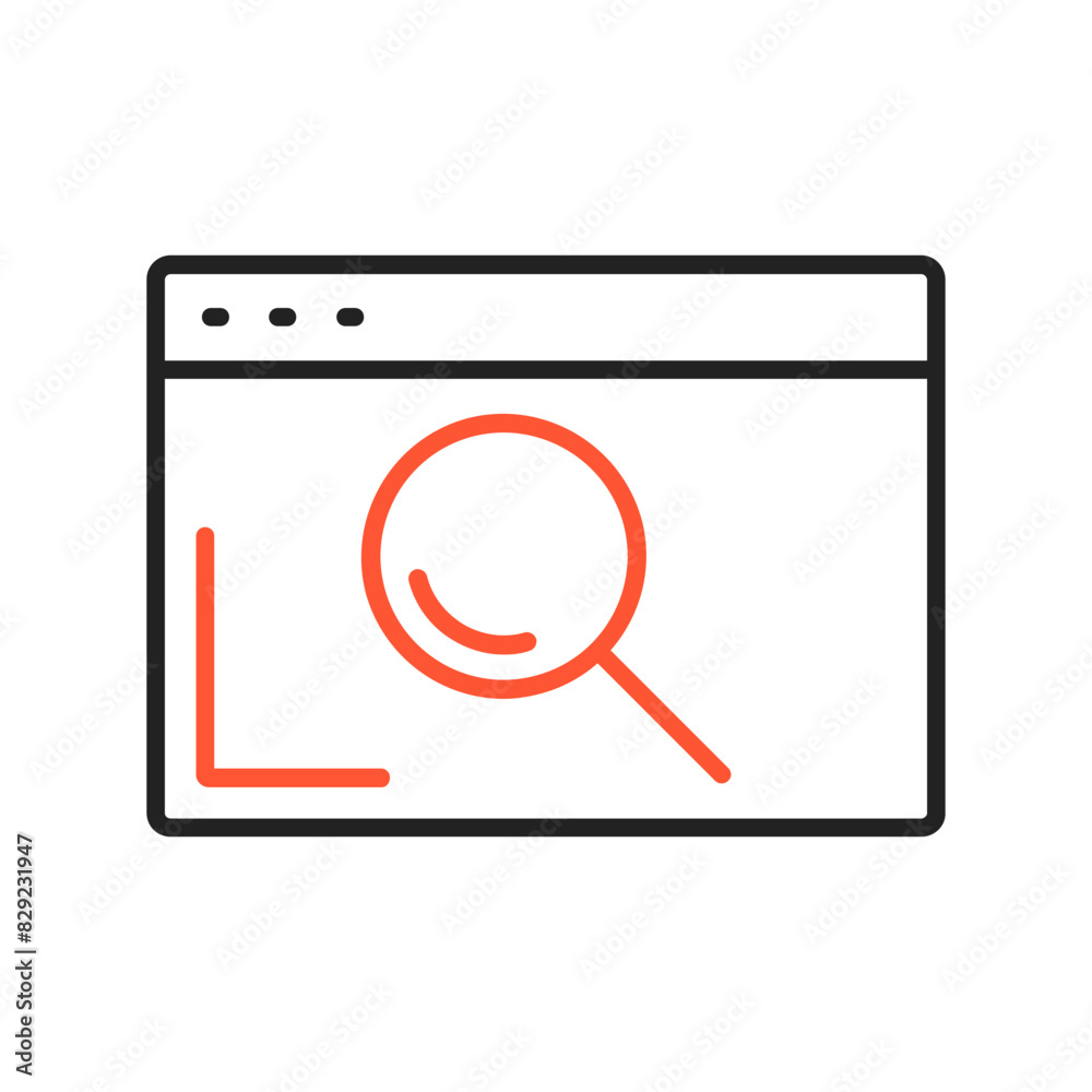 Browser Vector Icon Browser Vector Icon