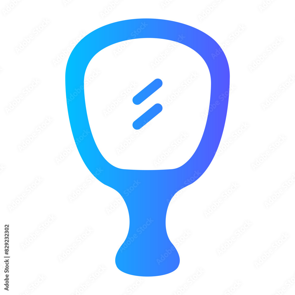 hand mirror Gradient icon hand mirror Gradient icon
