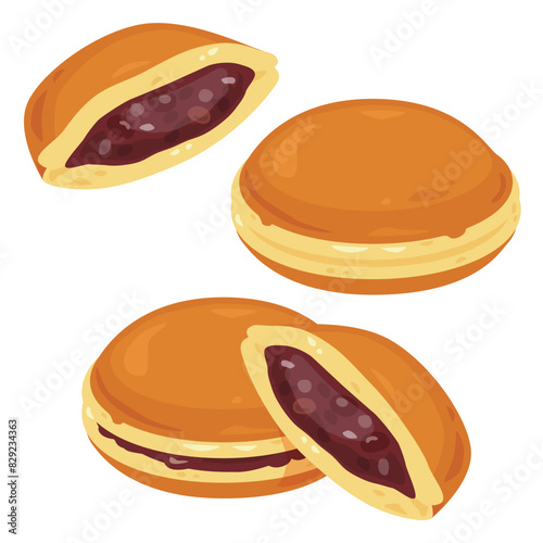 どら焼き断面セット