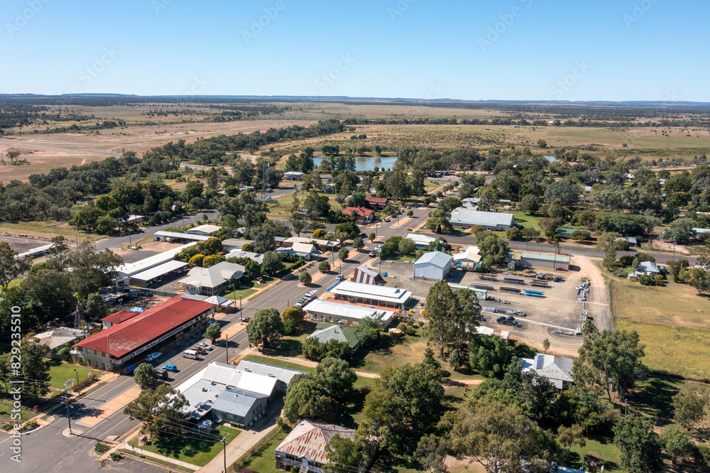 The Queensland outback town of Tambo,