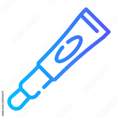 eye cream Line Gradient Icon