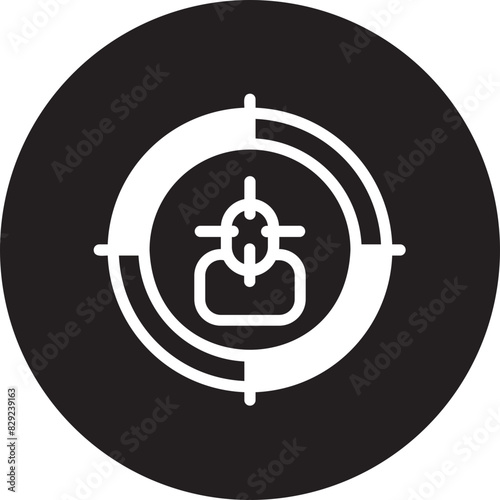 murder glyph icon