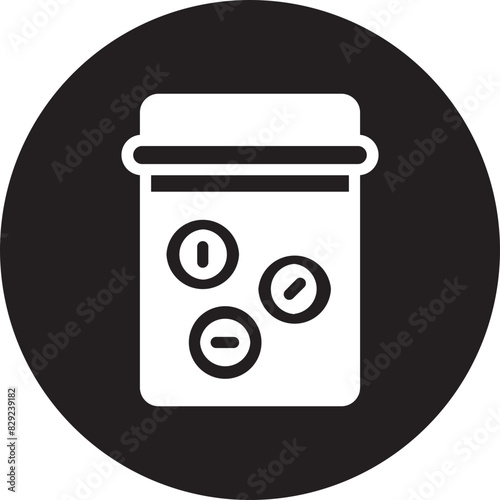 narcotics glyph icon