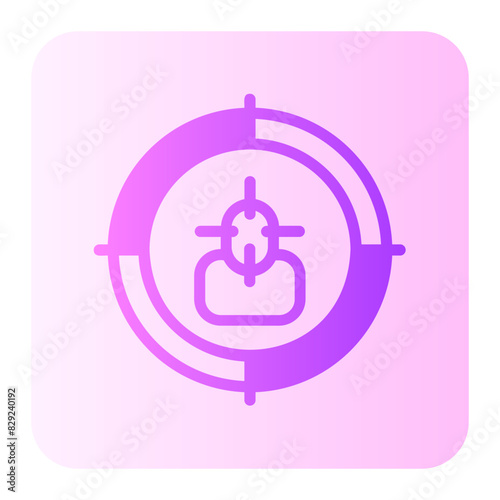 murder gradient icon
