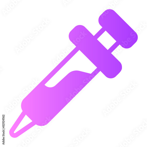 syringe gradient icon