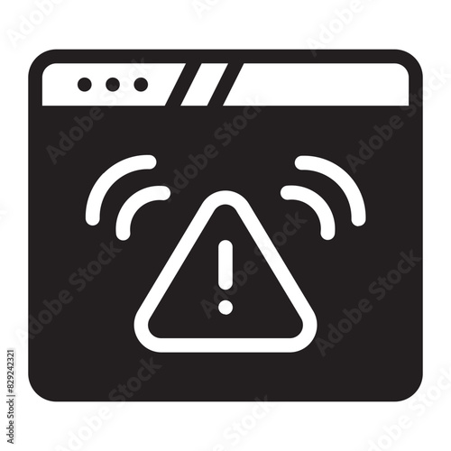 alert glyph icon