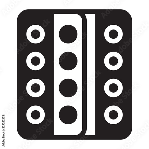 drug glyph icon