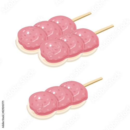 桜あん団子セット