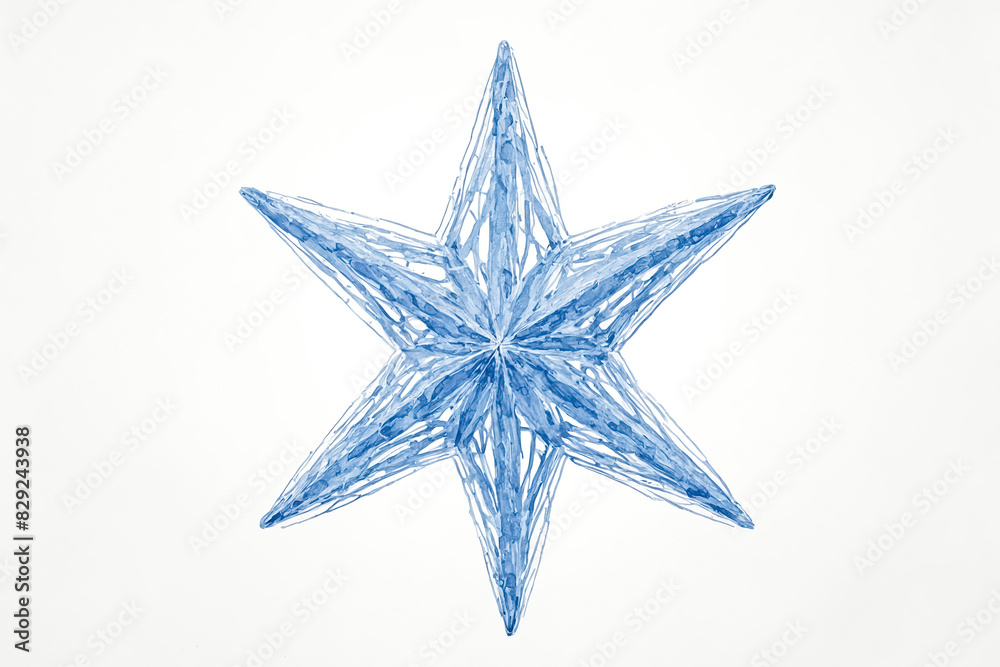 Fototapeta premium Blue Star