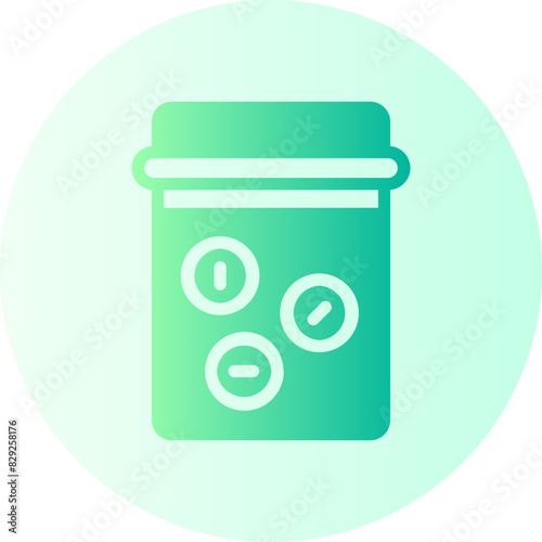 narcotics gradient icon