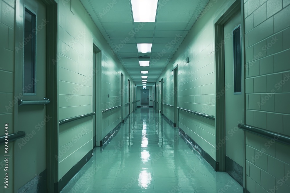 Hallway without anything Hallway without anything