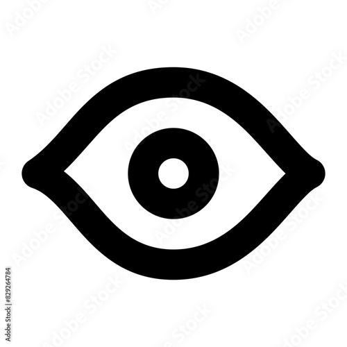 eye line medical icon
