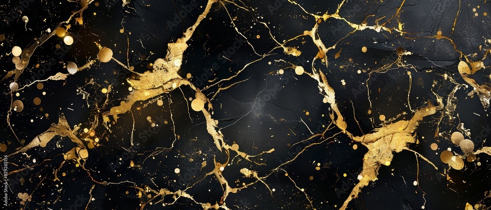 Luxurious gold veins pattern a marble texture Luxurious gold veins pattern a marble texture