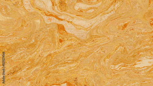 The background has a rough marble pattern in yellow-orange tones. For backdrops, decorations, scenes