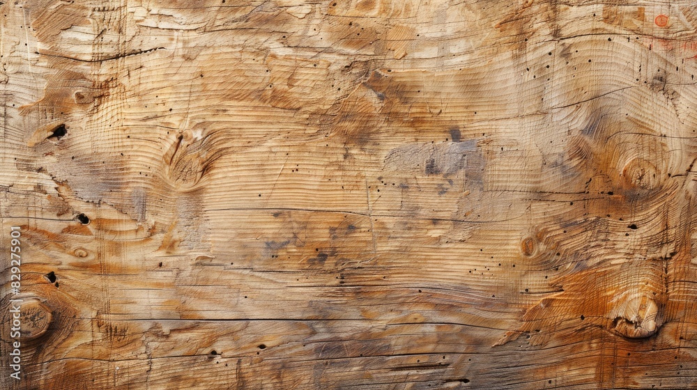 Naklejka premium Texture of aged plywood surface