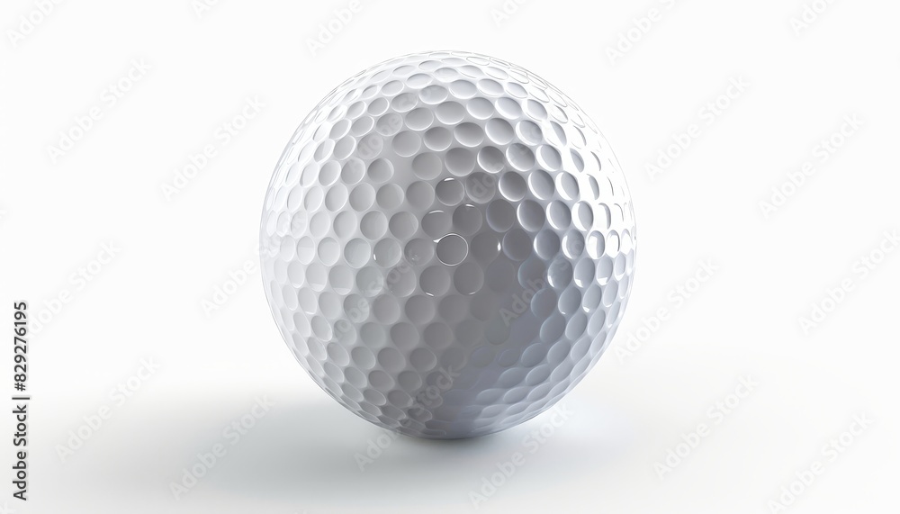 Real golf ball with clipping path not CGI Real golf ball with clipping path not CGI