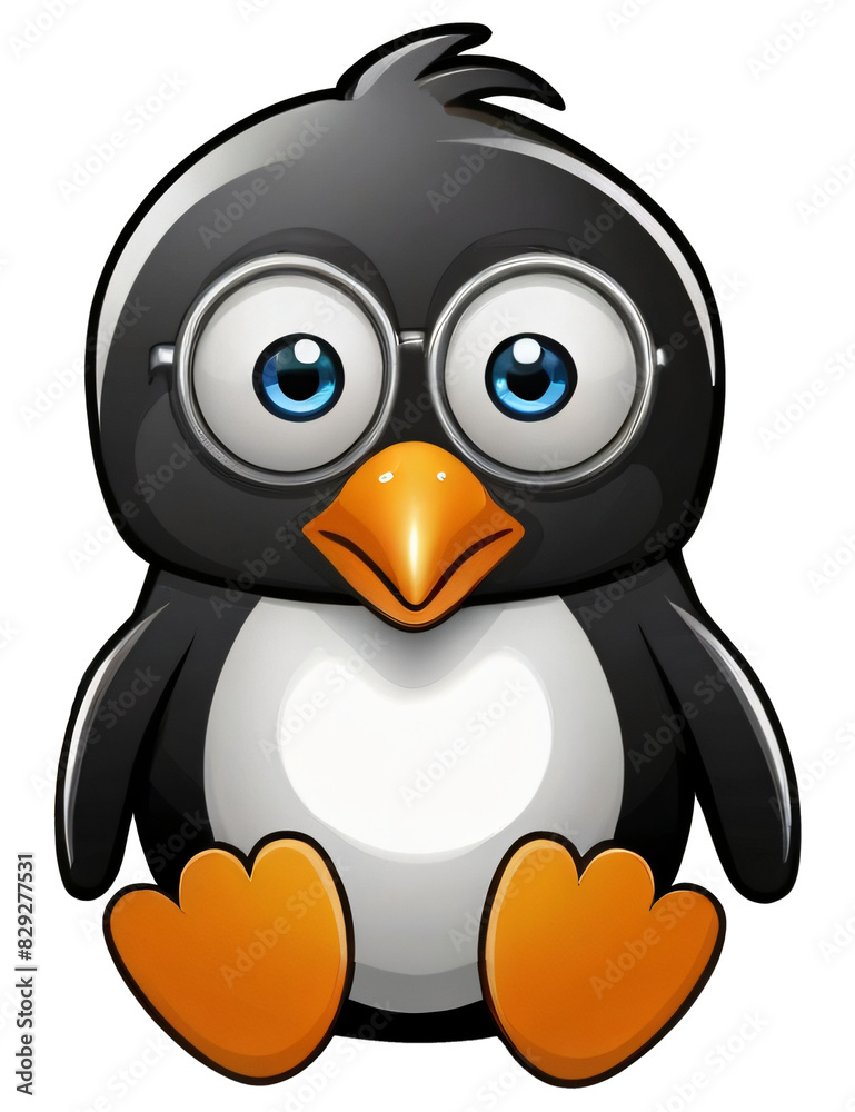 cute penguin