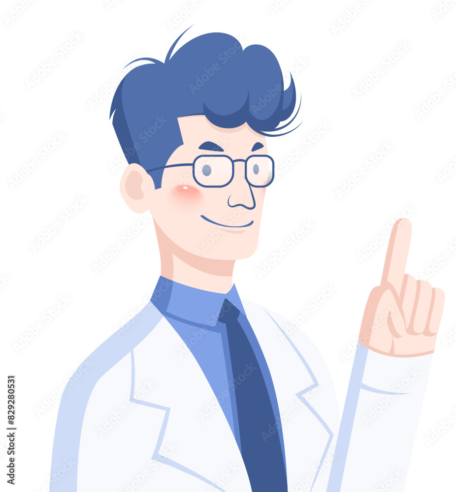 Blue hair doctor
