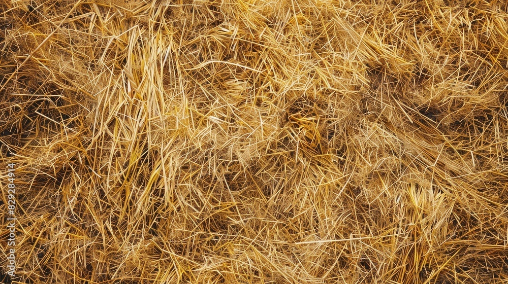 Texture Background of Dried Yellow Hay Pattern Texture Background of Dried Yellow Hay Pattern