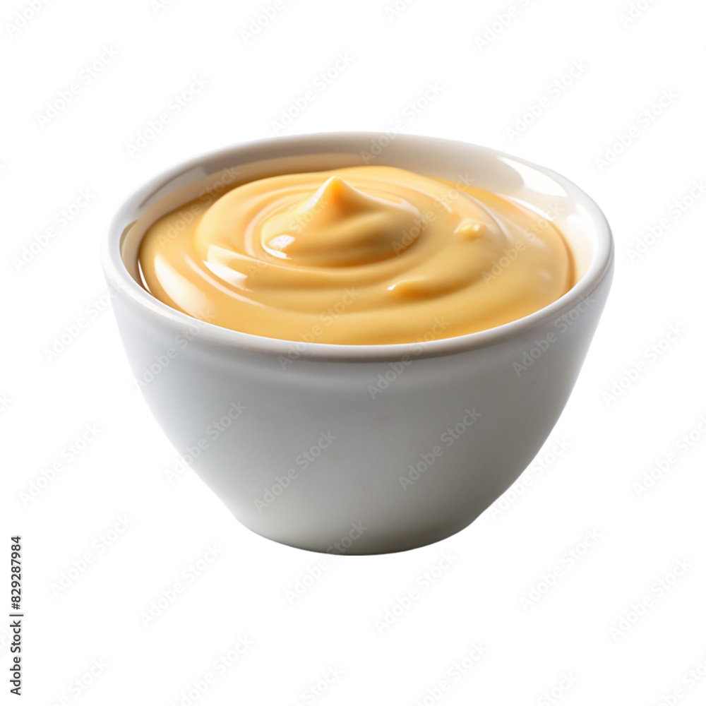 A bowl of sauce on transparent background A bowl of sauce on transparent background