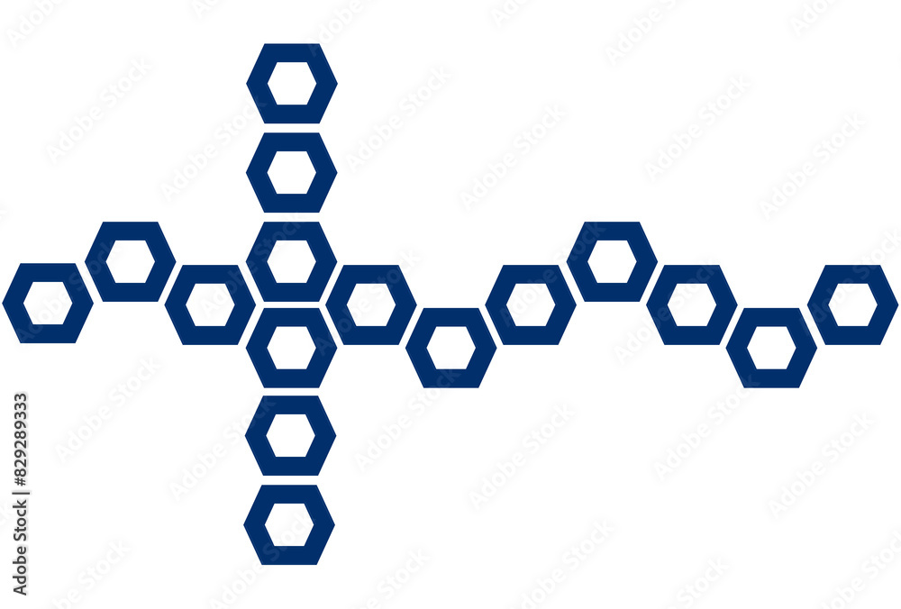 Flag of World Nation With Hexagonal Shape Flag of World Nation With Hexagonal Shape