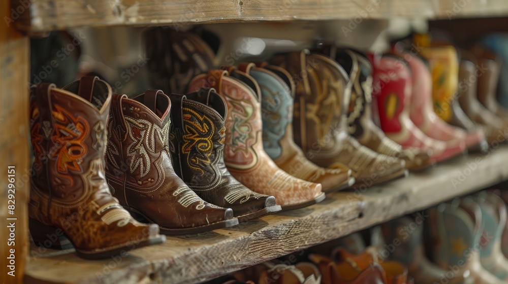 A section dedicated to childrens boots featuring miniature versions of popular styles for aspiring cowboys and cowgirls. A section dedicated to childrens boots featuring miniature versions of popular styles for aspiring cowboys and cowgirls.