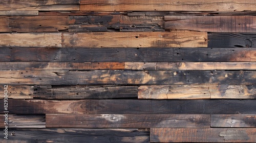 Wood Wall Paneling Texture - Old Wooden Plank Floor Wall Background
